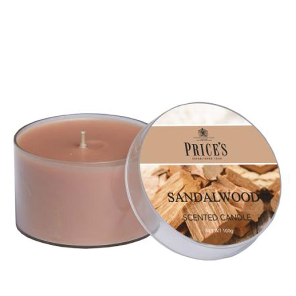 Price's Sandalwood Tin Candle £3.15